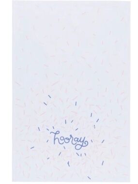 Danica Brands “Hooray” Dishtowel NEW!